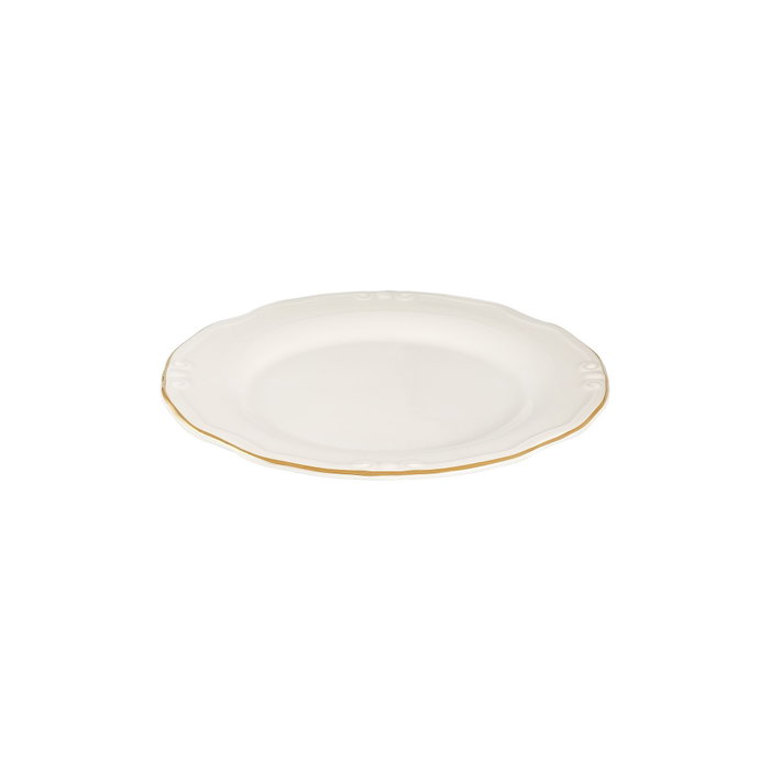 Hermia Juego de Cena Altın Yaldız Tiffany 53 YTKM Blanco y Dorado Hermia Juego de Cena Altın Yaldız Tiffany 53 YTKM Blanco y Dorado